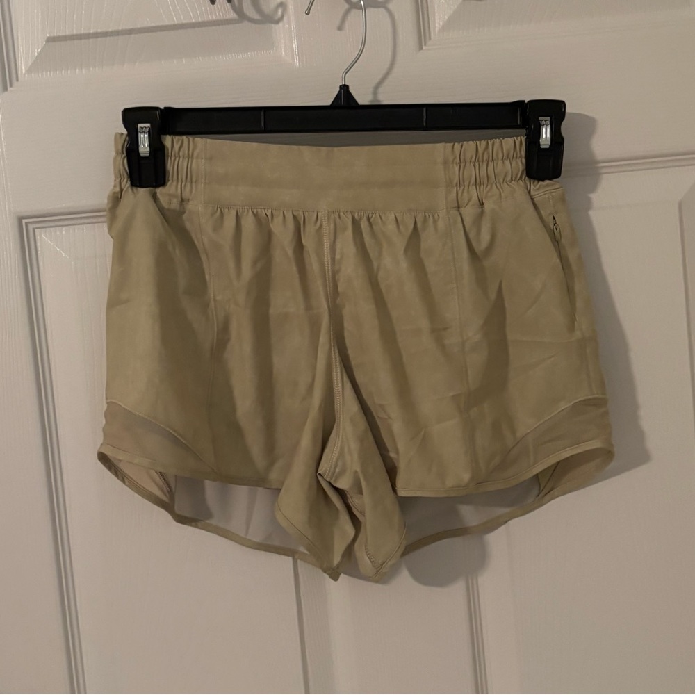Lululemon Athletica Beige Athletic Shorts